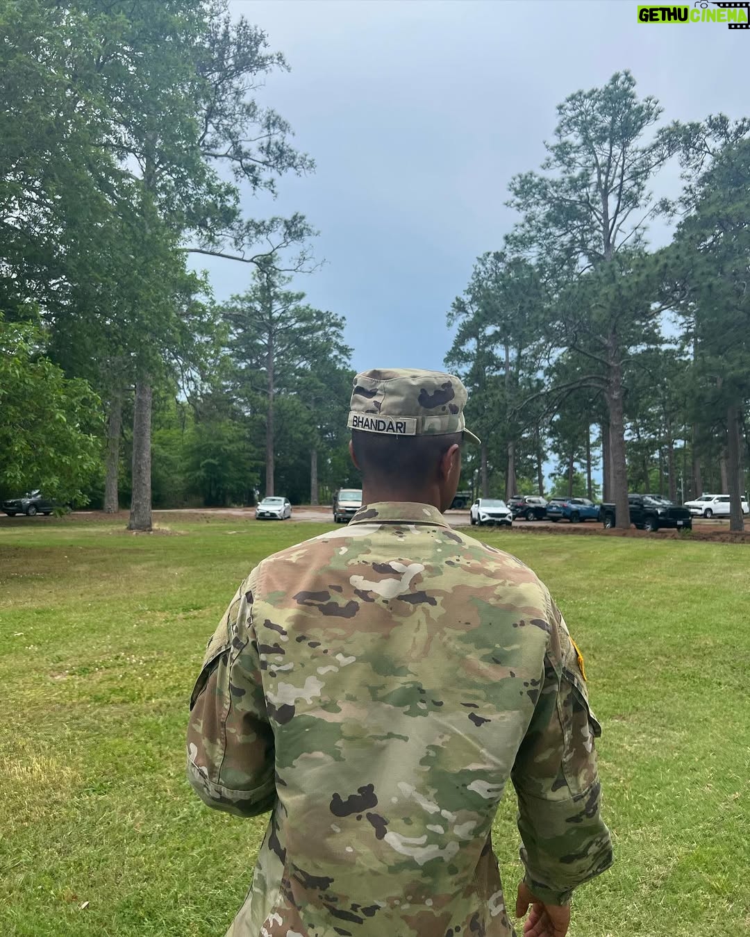 Asmi Bhandari - 3 Likes - Proud sister here, so happy to see you graduate basic combat training—from brother to soldier! 🇺🇸
