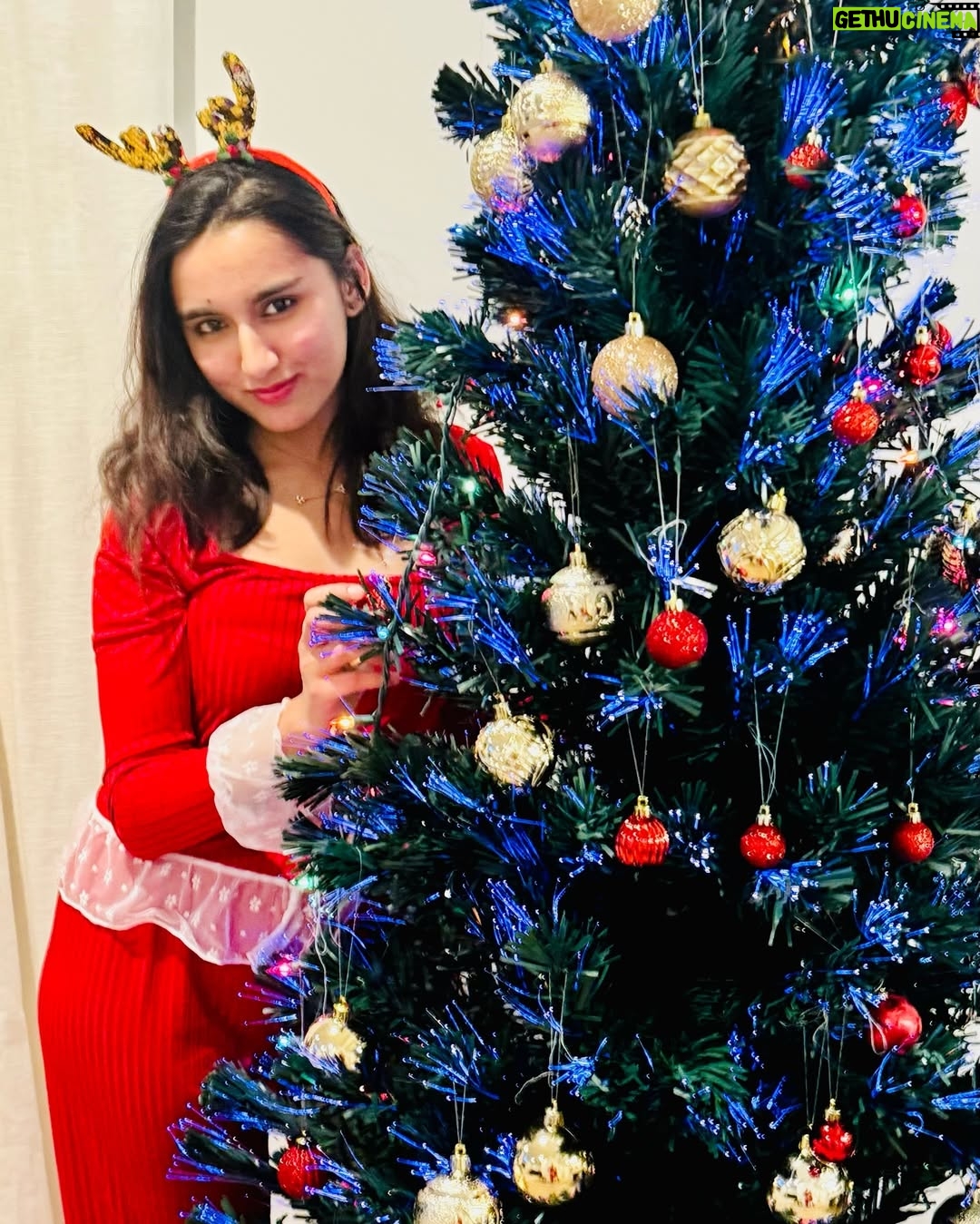 Asmi Bhandari - 3 Likes - The tree isn’t the only thing glowing this Christmas.🎄😜