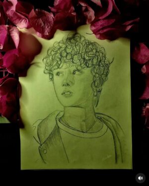 Asmita Pathik Instagram - Thank you for all your love ā¤ļø
#artists #art #sketches #portraits