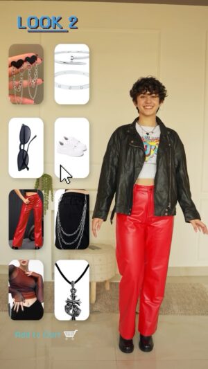 Asmita Pathik Instagram - Fit check for THE concert of the year 🎸✨ Green Day at Lolla, and you know I had to go all out! Which look is your fave? 👀💚 Shop your festival fit on @flipkart & Keep Flippin’!
#LollapaloozaIndia #LollaIndia #ConcertFits #GreenDay #KeepFlippin
#leatherpants #Flipkartfavs #ad