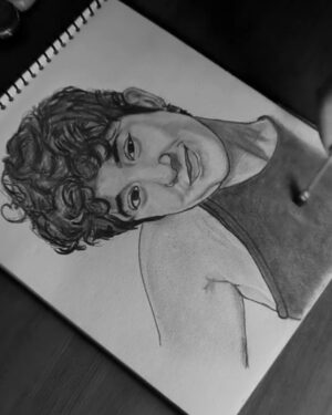 Asmita Pathik Instagram - Thank you for all your love ā¤ļø
#artists #art #sketches #portraits