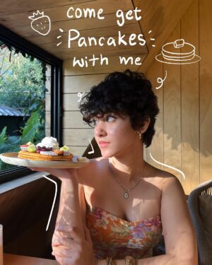 Asmita Pathik Instagram - pancakes, pretty things & perfect lil moments 💫🥞

Tags 🏷️ 
#curlyhair #curlyhairinspo #vlog #curlyhairtips #grwm #curlyhairroutine #explore #trending #beauty #softlife #selfcare #lifestyle #haircare [ curly haircare fix my curls lifestyle vlog beauty self care]