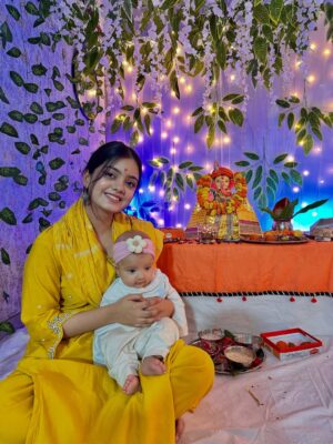 Ayantika Instagram - Ganpati Bappa Morya🥰❤️
#ayantika #ganpati #ganeshchaturthi #insta