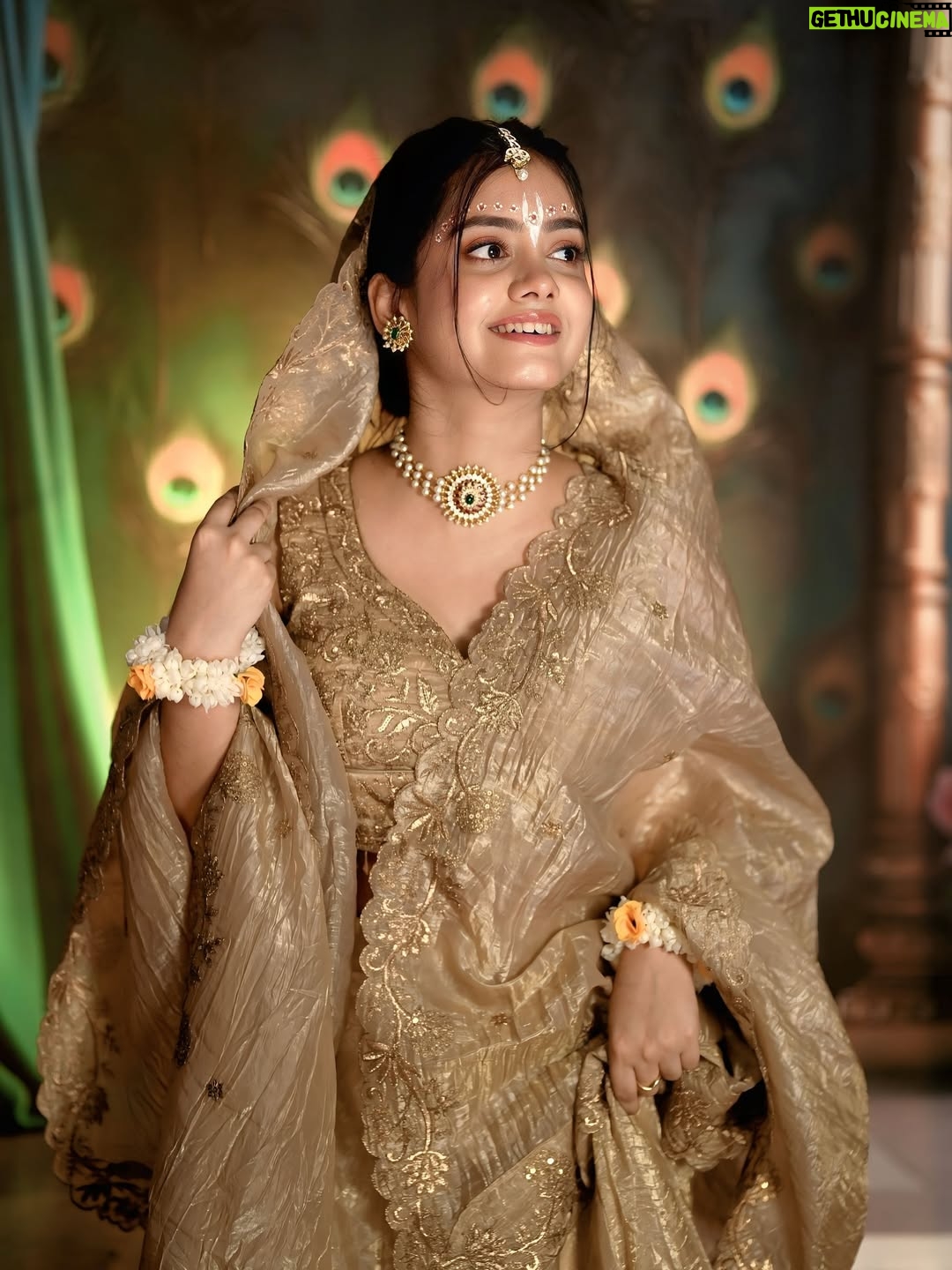 Ayantika - 168.8K Likes - Happy Janmashtami🥰❤️ 

Outfit - @antiquefashion.net_ 

#ayantika #janmashtami #radha #krishna #krishnajanmashtami #trending #instagood