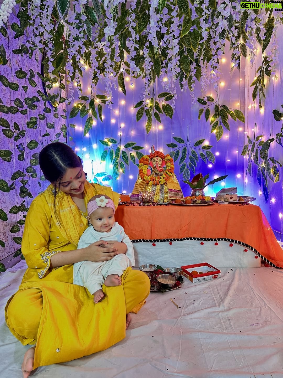 Ayantika - 160.4K Likes - Ganpati Bappa Morya🥰❤️ 

#ayantika #ganpati #ganeshchaturthi #insta