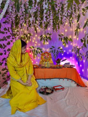 Ayantika Instagram - Ganpati Bappa Morya🥰❤️
#ayantika #ganpati #ganeshchaturthi #insta