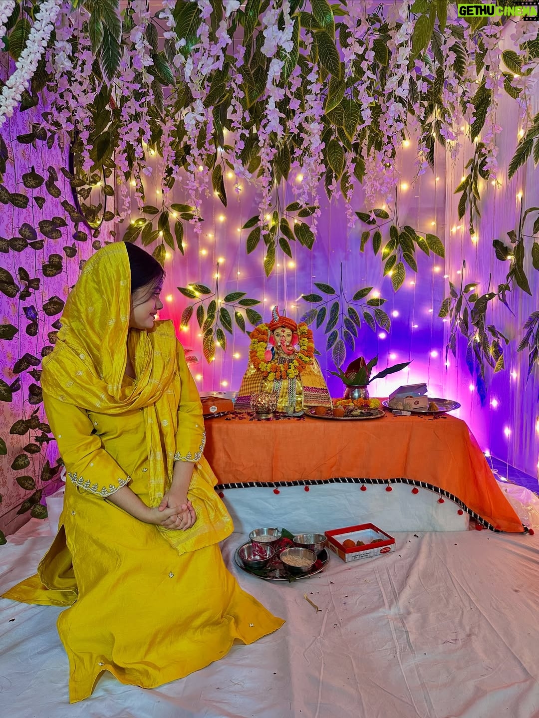 Ayantika - 160.4K Likes - Ganpati Bappa Morya🥰❤️ 

#ayantika #ganpati #ganeshchaturthi #insta