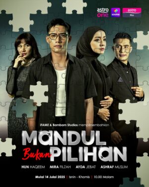 Ayda Jebat Instagram - Official Poster #MandulBukanPilihan 📸
Perkahwinan Aldi dan Billa akhirnya diuji dengan kepayahan dalam mendapatkan zuriat. Orang yang paling dipercayai pula, menjadi dalang kepada masalah yang mendatang.
Lakonan mantap: @mfmirafilzah @hunhaqeem @aydajebat @ashrafmuslim dan ramai lagi pelakon hebat🔥
Arahan: @osmanali_nuansa
Terbitan: @ifame.my
#MandulBukanPilihan, Bermula 14 Julai, Setiap Isnin-Khamis, 10 malam di Astro Ria, Astro One & sooka
#JomUsha #MandulBukanPilihan #BamBamStudios #HomeOfDrama #AstroOne #sooka #Astro
