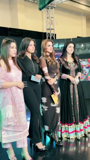 Ayesha Pervez Instagram - Launch of @sparx_smartphones @sparx.smartphones