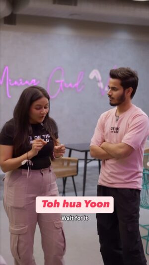 Ayushi Shukla Instagram - Battamiz h ye @prabalbhatt16