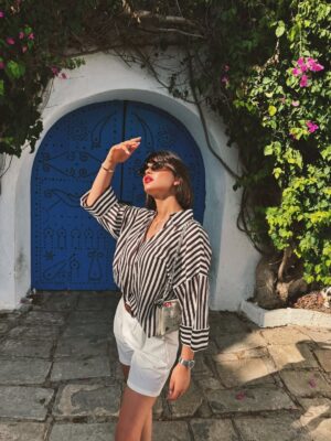 Azza Slimene Instagram - My Tunisia š¹š³ š« #sidibousaid