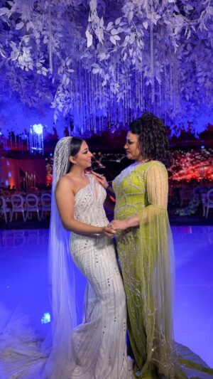 Badria Tolba Instagram - #happeningnow Todayās beautiful Bride @salmasalem97 daughter of @badriatolbaofficial š¤
Full coverage on our #highlights Story āØ
āāāāāāāāāāāāāāāāā