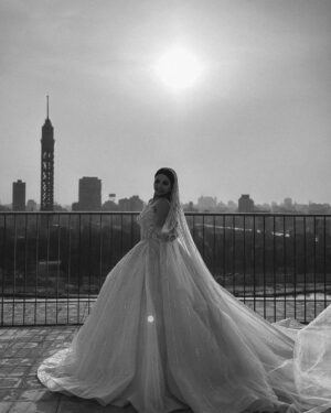 Badria Tolba Instagram - Beautiful day ahead!🤍
Congratulations to our beautiful couple 🕊️
Salma & Mohamed 😍
Full coverage on our #highlights Story ✨
—————————————————
Media Coverage: @tajweddings.eg
Wedding planner: @ahmedyassinweddingplanner
Photographer: @bassam_esa__photography
Videographer: @4kmediaservices
Makeup: @zeinaelnaggar
Hair: @shadilahoud
Dress: @mohamedismaelcouture
Cakes: @cake_up_egypt
Room Decoration: @ballonella9
Robes: @qamaragency.eg
Bouquet: @ayakhamis_bridal_bouquet
Dj: @dj.amedeo
Fire: @ahmedessamfire
Hotel: @thenileritzcarlton
—————————————————