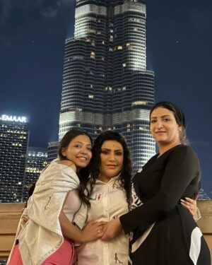 Badria Tolba Instagram - اللهم بارك دنيتي وكل ما أملك ربنا يحفظكم ويحافظ عليكم بناتي وأحفادي❤️💖 @@ @talien_ahmed_mamdouh @roraahmed2023 @salmasalem97 @haidysalem