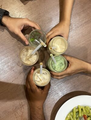 Baishali Sinha Instagram - A random cafe with my people oh yes !
