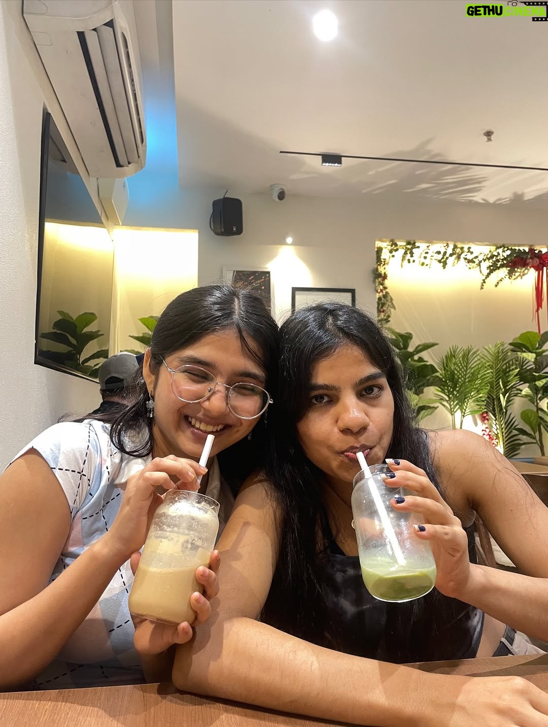 Baishali Sinha - 17.8K Likes - A random cafe with my people oh yes !