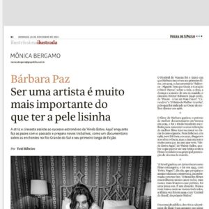 Barbara Paz Instagram - Era verão na Itália . E a cultura brasileira brilhava naquela cidade que o homem brincou de ser Deus . E fomos!! Por longos momentos muito aplaudidos . Aqui uma bonita matéria que a Tetê Ribeiro @ttrbr escreve de lá de Veneza para @monica_bergamo @folhadespaulo sobre minhas andanças por lá .
As fotos foi no antológico hotel @excelsiorvenice ( quantos maestros já dormiram nessas camas!!! .. quantas memórias) .. que honra ter feito parte do júri oficial De ópera prima . ( Primeira direção ) este ano . E de ter vivenciado nosso país brilhar por aquele tapete. O filme AINDA ESTOU AQUI de Walter Salles ( adaptação do livro do meu grande amigo @marcelorubenspaiva ) que teve estréia e prêmio por lá !! agora o filme lota os cinemas e brilha em todos os cantos do mundo na campanha do Oscar . Como disse: estamos na boca do povo e com uma história que nunca deve ser esquecida ! .
As fotos são do grande fotógrafo italiano @fabcestari antes de ir para o tapete vermelho bebendo uma taça de vinho tinto e tentando achar o figurino ideal para o encerramento dessa premiação que me fez viajar para tantos países com seus belos filmes .. Turquia Mongólia Romênia Iran França Itália EUA e nosso Brasil claro ( com o belo filme de @mariannabrennand MANAS .. Como dizia Orson Welles . - O cinema não tem fronteiras nem limites. É um fluxo constante de sonho.! Que eu continue sonhando e respirando cinema .
Obrigada @ttrbr @monica_bergamo @folhadespaulo @folhailustrada
Obrigada
@primeiroplanocom @anna4m_
@joao_pimenta
@excelsiorvenice #venicefilmfestival2024
@alberto.barbera1 @angela.savoldi
@academia_brasileira_de_cinema
@gianni_canova
@aresjeff
@andreasmercante#
@pedra____
@fabcestari
@larissalucchese
@renata_magalhaes