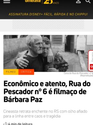Barbara Paz Instagram - Rua do Pescador N6 com seu espanto perante o trágico tem emocionado .. . .@festivaldecinemadegramado Obrigada por estender o tapete vermelho para os meus persongens que ainda lutam para sobre(viver) depois de um fim .. Obrigada todos os meus queridos amigos da Ilha da Pintada. Eternizamos essa historia nesse pequeno retrato . Obrigada por dividirem suas vidas suas dores e sua luta por pertencimento e amor por essa terra ! Nosso Rio Grande do Sul ! Brindamos a vida !
obrigada @palavra.assessoria vcs foram incriveis !
fotos @edison_d_vara
Obrigada @bonitocinesur Festival de Bonito na sua terceira edicao mostramdo que veio para ficar. Lindo ! potente ! Obrigada ! @elisregina_photo @nilson_rodrigues_f e todo o júri por ter nos presenteado como Melhor Filme Ambiental 2025
obrigada todos os meus grandes parceiros @morenafilmes @globonews @canalbrasil @moovie_productions @d@cinemateca.brasileira @marizaleao @tiagorezende @ledugarcia
quero agradecer o maravilhoso @dezoito35 que nos recebeu tao bem e nos alimentou com a melhor comida do sul !
obrigada @marcio.p.carvalho
obrigado minha amiga pela parceria sempre @dudabrack
Obrigada minha equipe que sem vocês não existria esse filme. Somos um time de potências.
@danielamazzilli @brunopolidoro_ @tajestheo @marcelo.armani @richardftavares @lancafilmes @vallone_montagem @___brentt @antoniovenancio @_chico_dot
obrigada @primeiroplanocom nossa assessoria maravilhosa @anna4m_
parabéns @rodferrante e @andre_tadeu_mix @vallone_montagem @renatoborghettioficial pelos os Kikitos!! .juntos somos fortes .
obrigada @joao_pimenta pelo o look maravilhoso sempre juntos nos melhores momentos!
e a estrada da Rua do Pescador N6 continua …continuaremos mostrando esse retrato pelo o mundo …. já já chegando em outros grandes festivais .