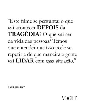 Barbara Paz Instagram - Enquanto levava sua exposição para Lisboa em maio passado, Bárbara Paz (@barbararaquelpaz), gaúcha, foi uma das milhares de pessoas que acompanharam pela tevê a catástrofe ambiental que se abateu sobre sua terra natal. Num misto de incredulidade e inquietude, sentiu que tinha que fazer algo a mais. Partiu para Porto Alegre, ainda que aviões não fossem permitidos de voar para lá, juntou uma equipe e registrou tudo o que pôde. O resultado é ‘Rua do Pescador, nº6’, seu novo documentário, que estreia nesta sexta-feira (04.04) em São Paulo dentro da mostra competitiva do festival ‘É Tudo Verdade’. “Não quis montar um filme melodramático. Isso que eu documentei é um ensaio sobre a tragédia”, contou a atriz ao editor de cultura e lifestyle @nomello. “Minha proposta era poder deixar registrado o que eu vi e senti lá. Eu e os gaúchos que estavam comigo e viram tudo de perto”, completou. Deslize o carrossel para saber mais e em vogue.com.br, você encontra a entrevista com a diretora na íntegra, mais todos os detalhes sobre a 30ª edição do festival internacional de documentários, que reúne mais de 80 produções de 30 países até o dia 13 de abril.