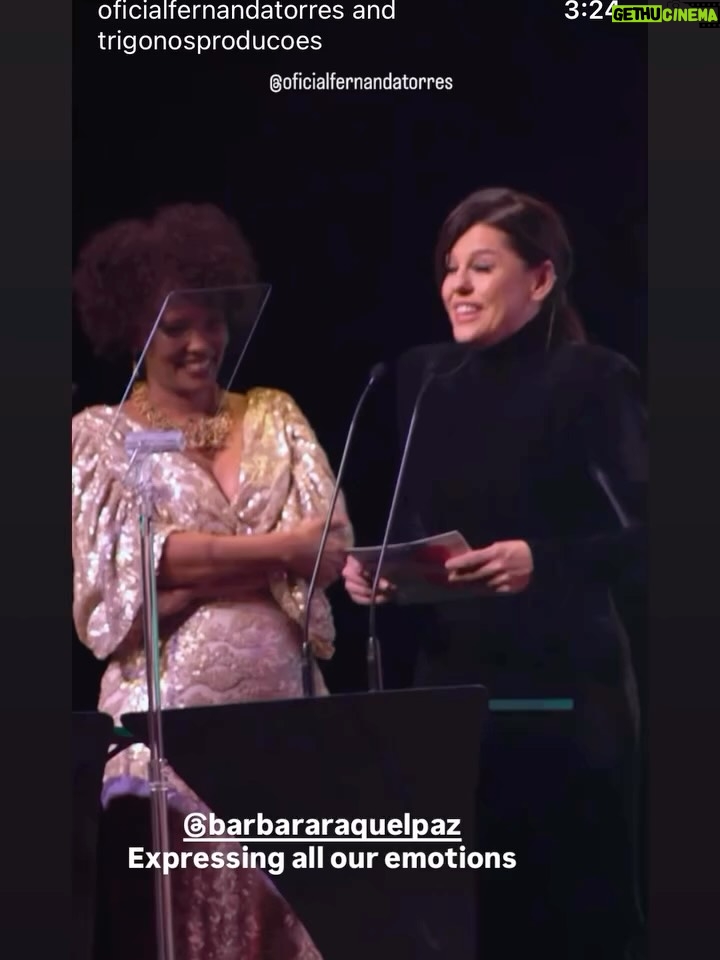 Barbara Paz - 2.2K Likes - PRÊMIO GRANDE OTELO DO CINEMA BRASILEIRO! que noite histórica !
Parabéns a todos indicados , premiados reverenciados!  Parabéns ACADEMIA BRASILEIRA DE CINEMA @academia_brasileira_de_cinema  @renata_magalhaes  @paulomendonca @jefersondebr  @ariadnemazzetti @allandeberton @fillardis @dudabrack @canalbrasil @globoplay  @globofilmes @simonezuccolotto  @batman_zavareze @palavra.assessoria  e todos envolvidos que fizeram essa linda noite acontecer ! . 

como diria Orson Welles 
O cinema é o fluxo constante do sonho !