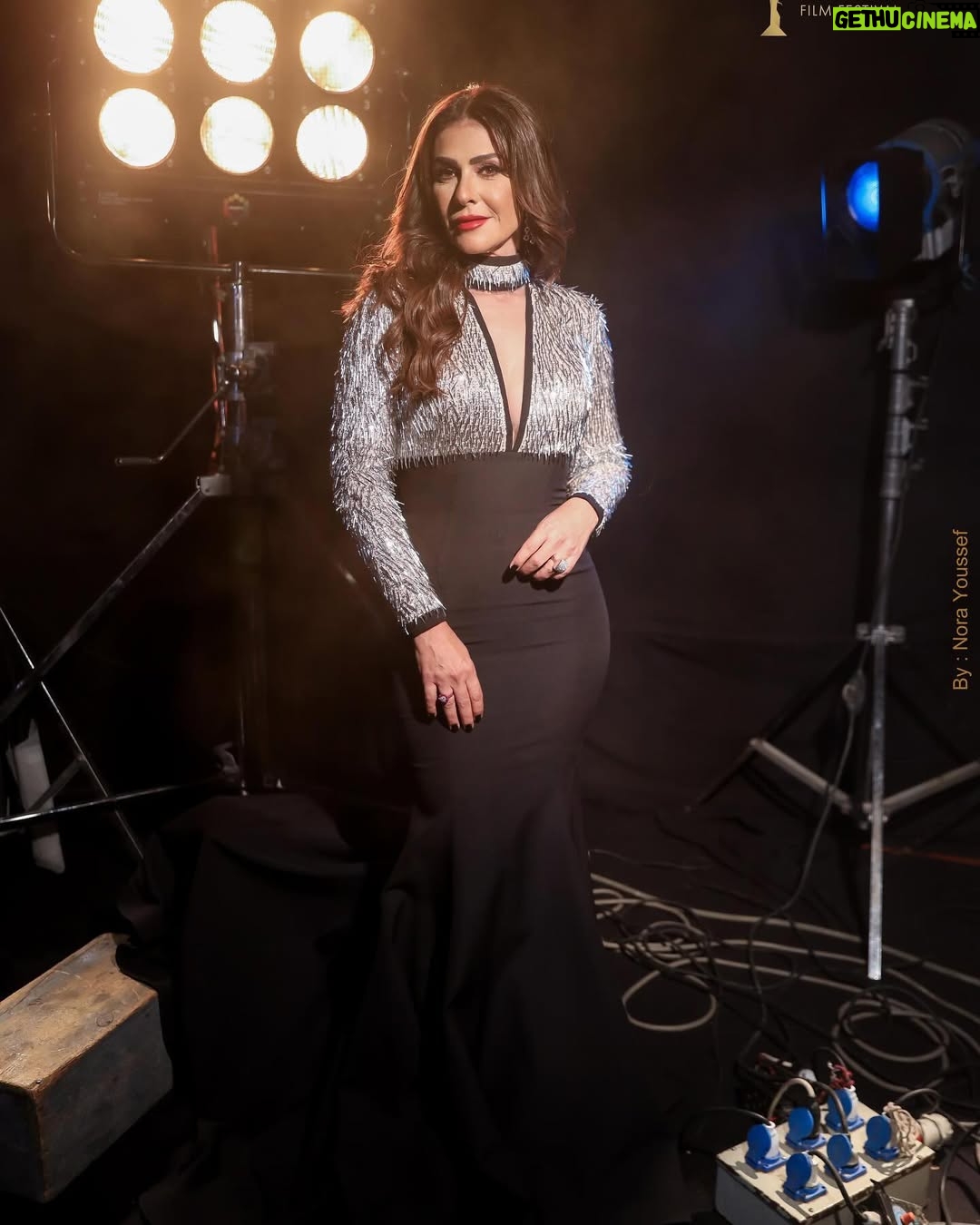 Basma Hassan - 2.9K Likes - Always a pleasure and source of pride attending @cairofilmfestival 🖤🖤
Thanks due to 
@saeedramzi for styling
@monaesmailmakeup 
@alfredandmina 
@fouadsarkisofficial 
@maison7.official 
And @norayoussef_photography  for always capturing the moment 🖤🖤