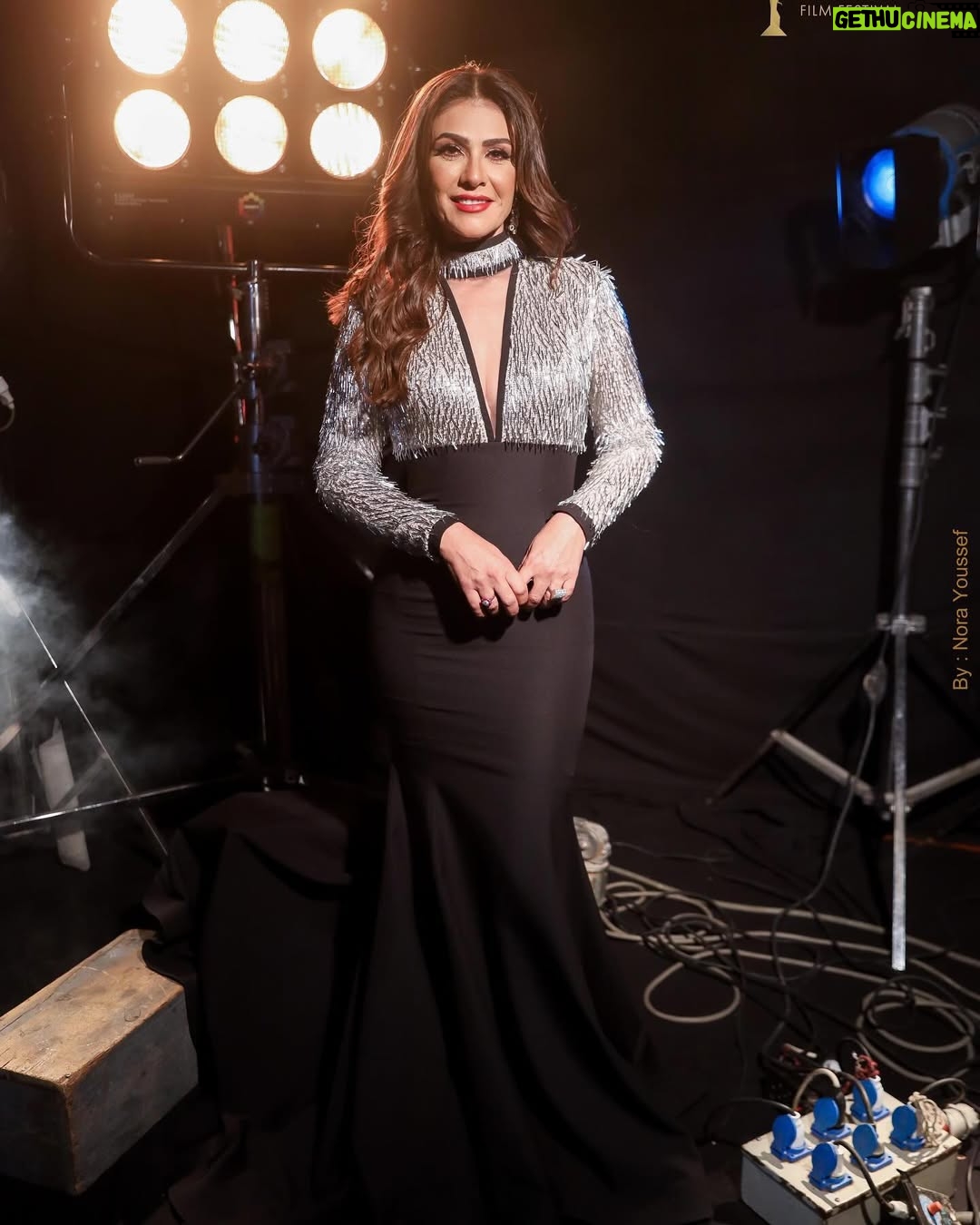 Basma Hassan - 2.9K Likes - Always a pleasure and source of pride attending @cairofilmfestival 🖤🖤
Thanks due to 
@saeedramzi for styling
@monaesmailmakeup 
@alfredandmina 
@fouadsarkisofficial 
@maison7.official 
And @norayoussef_photography  for always capturing the moment 🖤🖤