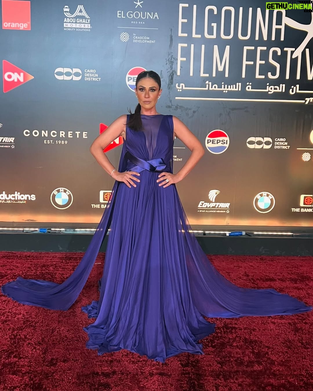 Basma Hassan - 4.6K Likes - It was an extreme pleasure hosting the opening ceremony of the 7th edition of @elgounafilmfestivalofficial .. not only was it a throw back to my presenting days, but also it was done for a festival that is very dear to me..
Thank you @saeedramzi  for styling this classy look 💜
Thanks to
Dress @eli.thelabel 
Jewlery @glamour.jewellery 
Hair @alsagheersalons 
Makeup @maiarahmedd_ 
Photo credits @norayoussef_photography