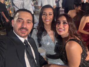 Batoul Arafa Instagram - Congratulations manousha & Youssef 💕
#منة_القيعي #يوسف_حشيش
#بتول_عرفة