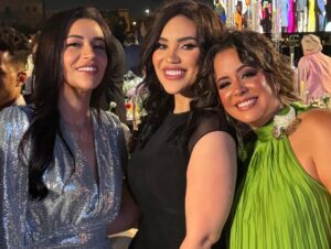 Batoul Arafa Instagram - Congratulations manousha & Youssef 💕 
#منة_القيعي #يوسف_حشيش 
#بتول_عرفة