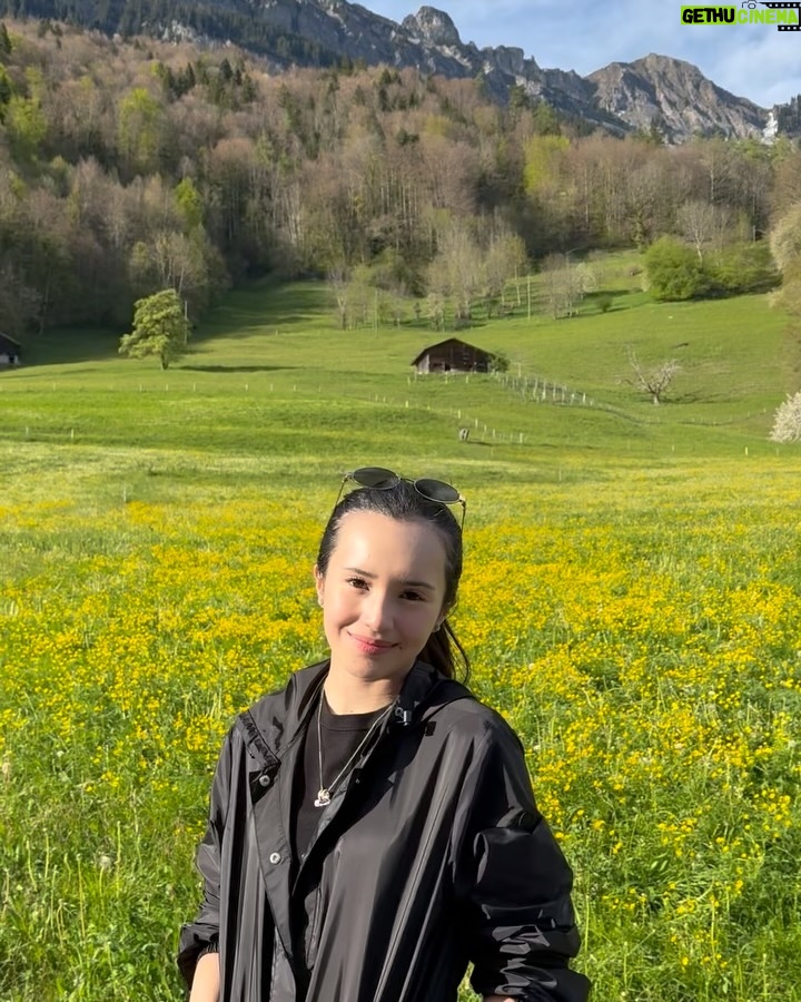 Beby Tsabina - 190.2K Likes - Missing the breeze and the sunflowers🐄🐮🌻