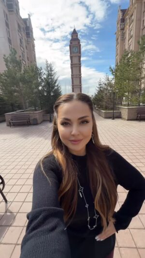 Bekbaeva, Maya Tolegenkyzy Instagram - Весна создает игривое настроение, поэтому вот вам еще один тренд❤️