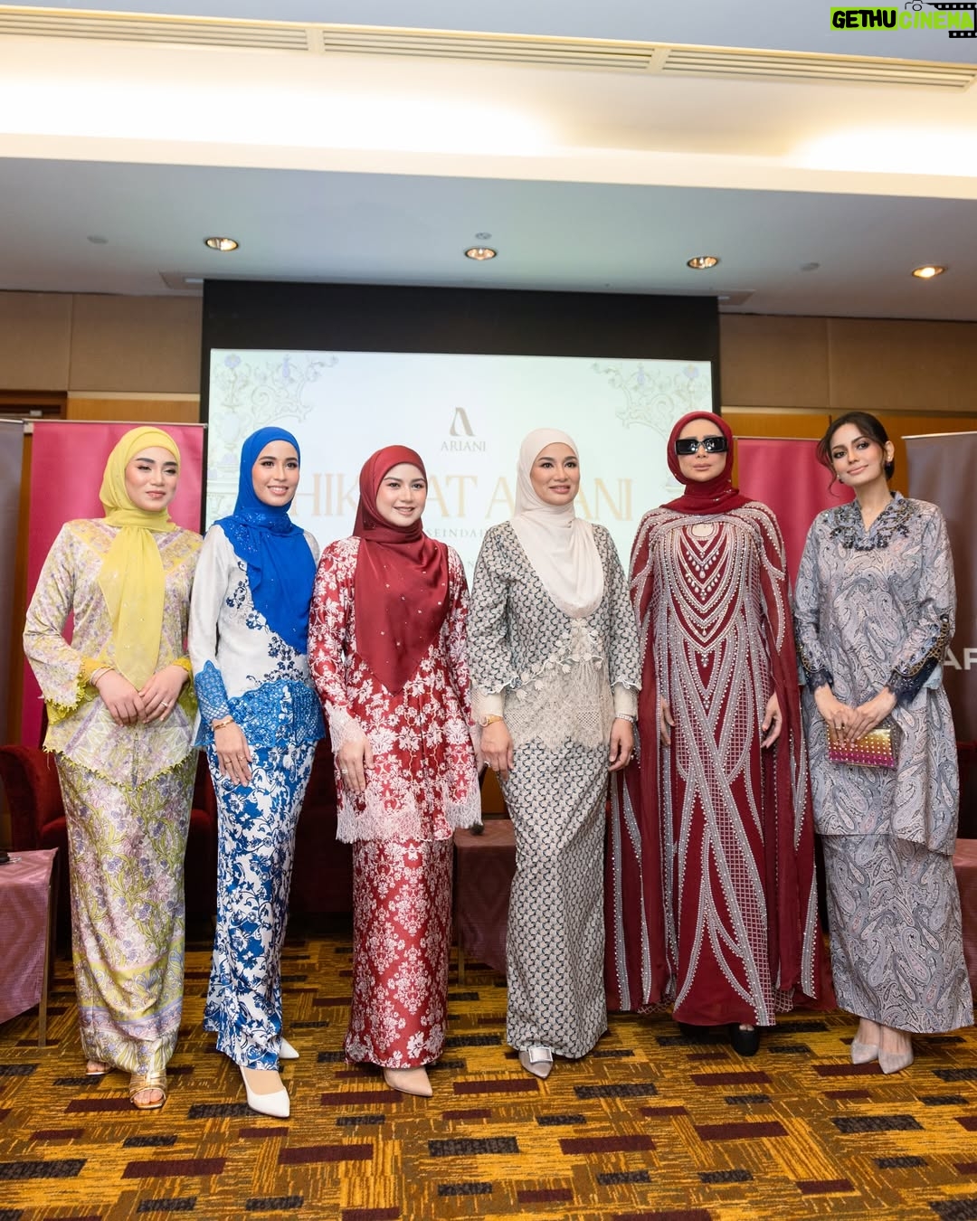 Bella Dally - 1.3K Likes - Datin Seri Farah Haryani, the visionary behind Ariani. Her passion and dedication continue to elevate modest fashion to new heights! Grateful to be part of this journey with such an inspiring leader. ✨💖