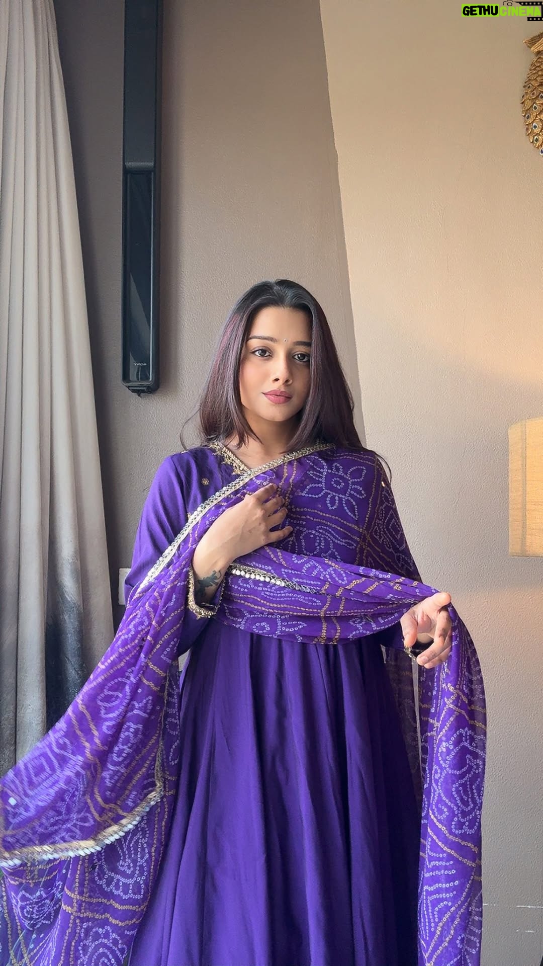 Bhagyashree Sonvane - 3 Likes - 💜 

Outfit @the_d_room_by_dharmi 

#reelitfeelit #traditional #ootd #purple #dress #reelstrending #reelkarofeelkaro #explore #goviral #viral #foryoupage #fashion #instagood