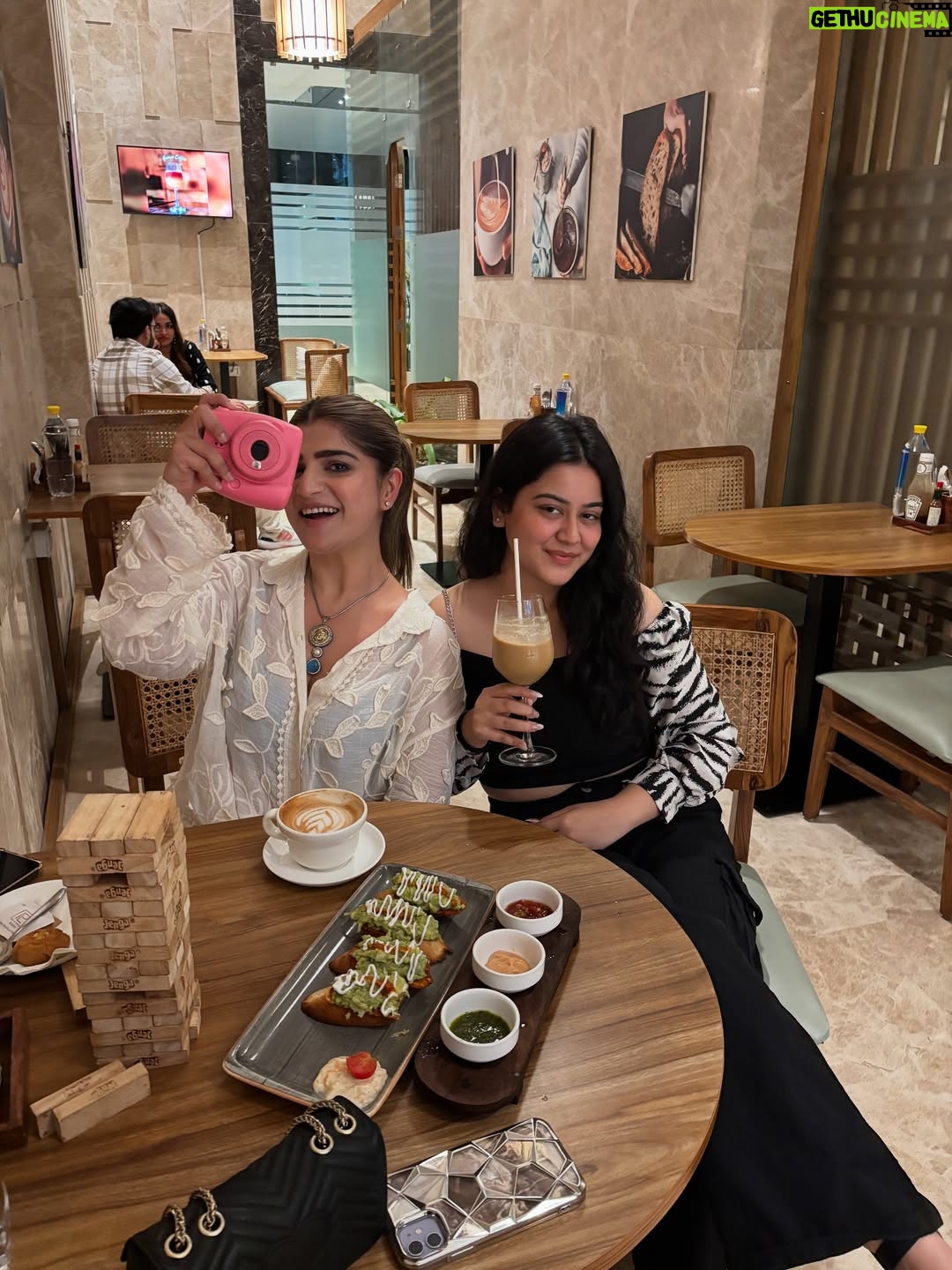 Bhavna Mayani - 15.9K Likes - high on caffeine w @maanyaagupta ☕️♥️
.
.
.

.
#coffeedate #coffee #aestheticpost #post #feed #girlies