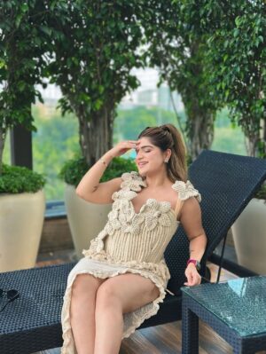Bhavna Mayani Instagram - My soft era š¤š¦¢š¦
Wearing @nidzign š