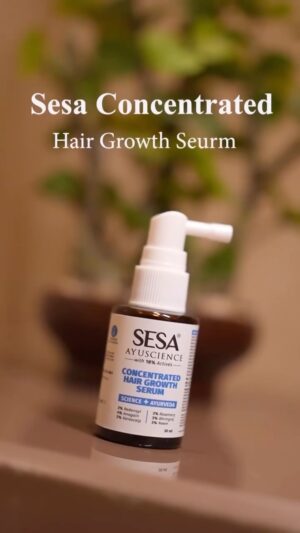 Bhavna Mayani Instagram - Sesa Ayuscience Concentrated Hair Growth Serum: Best of Science & Ayurveda. Clinically proven to grow 28,200 new hair strands in 3 months!
Benefits:
Reduces hair fall
Strengthens roots
Promotes healthy hair growth
Buy now:
Amazon:https://amzn.in/d/2q5ikRq
Flipkart:https://dl.flipkart.com/s/zTjlH7uuuN
#sesa#inkrevenue