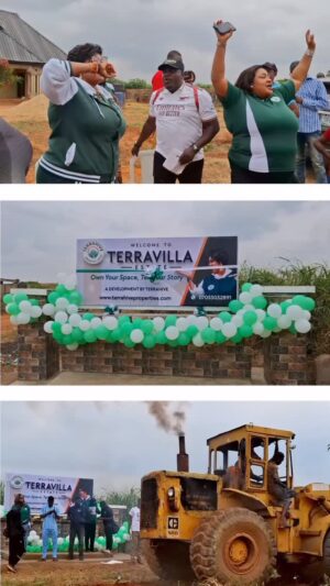 Bimbo Oshin Instagram - All glory be to the lord God Almighty for the success of one of my estates Terravilla @terrahive_properties
@bimbooshin @folukedaramolasalako @doyinkukoyi @terrahive_properties @fagboyobamidele