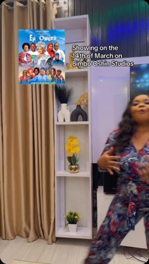 Bimbo Oshin Instagram - I’ve got the moves, you’ve got the power! 💪 SUBSCRIBE to my YouTube channel, and I’ll keep dancing (and making awesome movies) just for you! 💃🏽🎬 Please watch EJI OWURO ON MY YOUTUBE CHANNEL 💃💃💃💃💃
