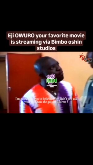 Bimbo Oshin Instagram - Eji OWURO showing now
Via Bimbo oshin studios YouTube channel
Produce by @bimbooshin