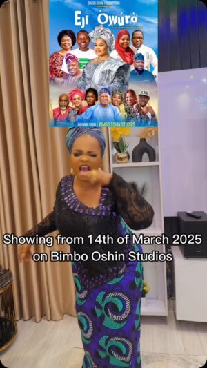 Bimbo Oshin Instagram - A fate’s twist of past meets present. A heartbreaking love story about a village girl through a journey of love, regret, second chance, self discovery and destiny. The evergreen movie #letsthrowitwayback 💃💃💃💃