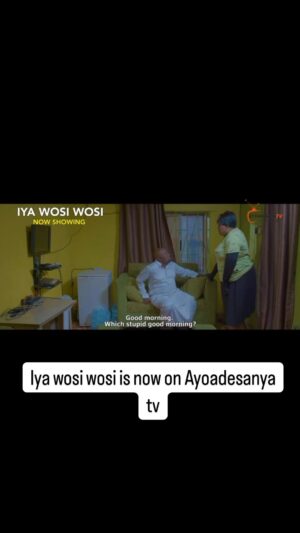 Bimbo Oshin Instagram - Na everybody collect for Londoner’s hand, even innocent NEPA.
If you’re yet to watch my movie #IyaWosiWosi on YouTube, you should watch it now, click the link in my bio.
