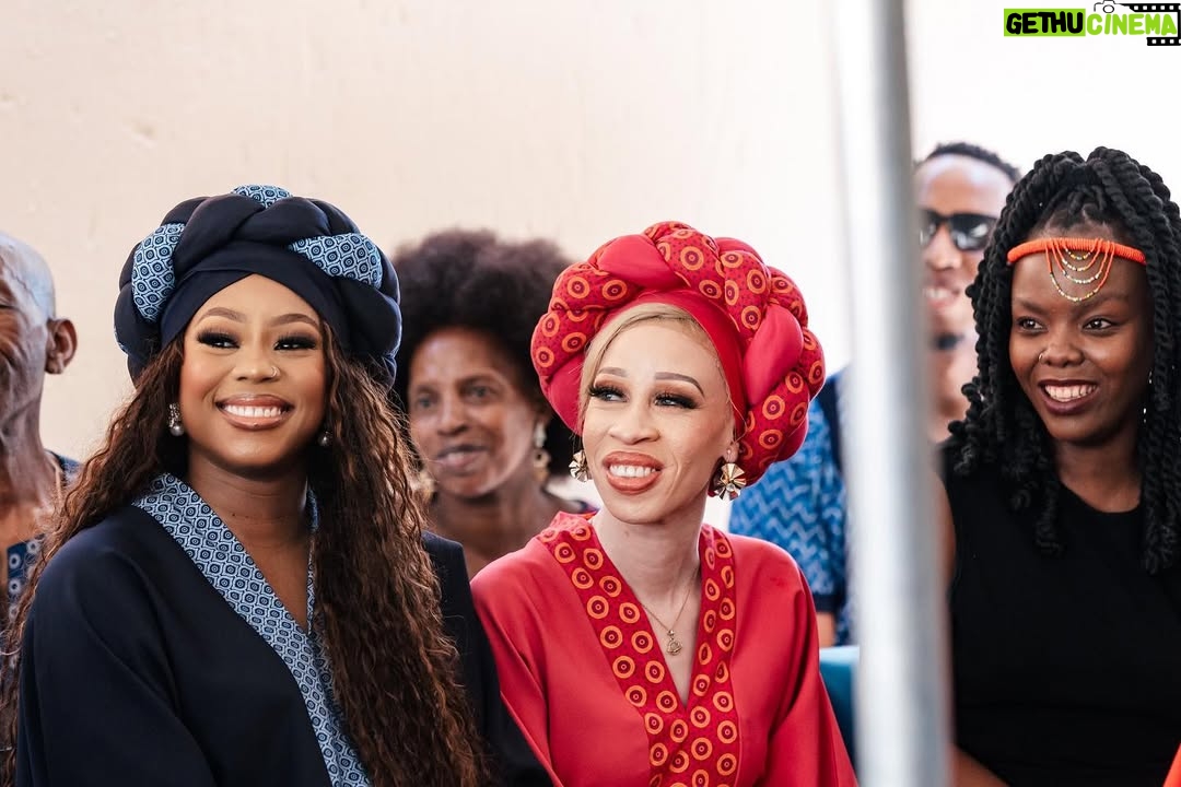 Bontle Modiselle - 300.4K Likes - A front row seat to a lifetime of happiness. @candicemodiselle & @mr_sech are The Sellos💍❤️

“He who finds a wife, finds a good thing and obtains favour from the LORD.” 

We finally have a brother 🥹, my mom another son, and my younger sister has a husband. God is so good ❤️✨
📸: @ashton_bpt 
💄: @makolemade 
👗: @tol_thema