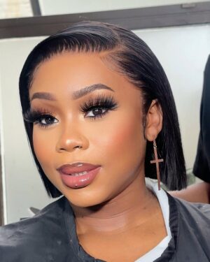 Bontle Modiselle Instagram - We’re Glowing…with a look to match! ✨🌸 

Thank you @sarhaphairline for your special touch 😍