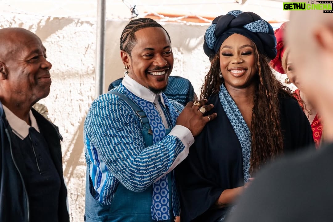 Bontle Modiselle - 300.4K Likes - A front row seat to a lifetime of happiness. @candicemodiselle & @mr_sech are The Sellos💍❤️

“He who finds a wife, finds a good thing and obtains favour from the LORD.” 

We finally have a brother 🥹, my mom another son, and my younger sister has a husband. God is so good ❤️✨
📸: @ashton_bpt 
💄: @makolemade 
👗: @tol_thema