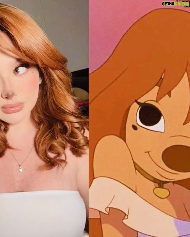 Brigitte Bozzo - 1.2 Million Likes - Little Halloween dump 🤎🌷 soy Roxane de Goofy…😋
.
.
Make up: @leilanimoralesss 
Stylist: @laustyling