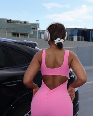 Buhle Samuels Instagram - CUTESY 🎀 @FashionNova
🔎 Body Burn Super Soft Active Jumpsuit