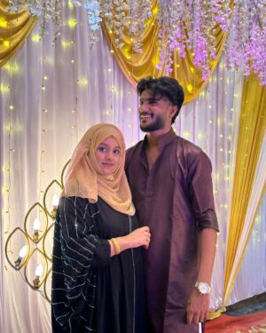 Bushhh Khan Instagram - Together is the best place to be. 🌸 
.
.
.
#ibbush #love #couple