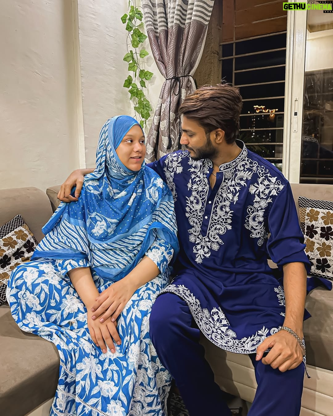 Bushhh Khan - 164.2K Likes - Roses Are Red & Sky Is Blue 💙 Bu Baby I Love You 😜
.
.
Outfit By @paak.pehnawa.mens 
.
.
#explore #explorepage #exploring #explorer #couples #couple #cutecouple #couplegoals #cute #romantic #islamiccouple #muslims #kurtapajama #kurta #love #fashion #trending #viral #ibbush
