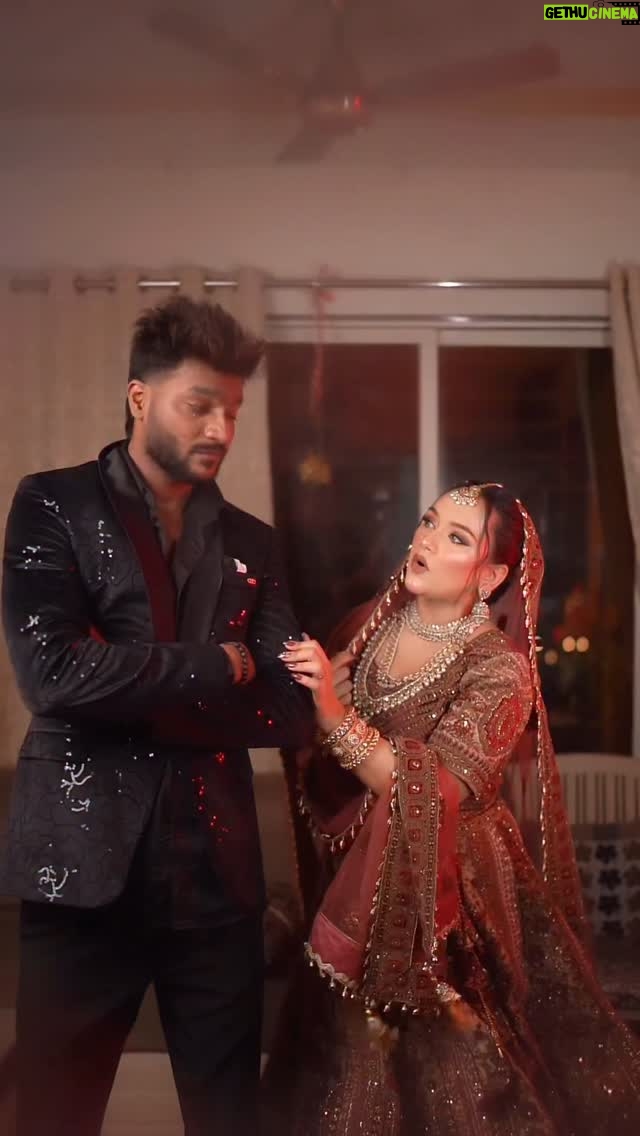 Bushhh Khan - 151.6K Likes - Tag your partner ♥️🙈 #ibbush 
.
.
#trending #viral #love #couplegoals #trendingreels #romantic #bride #bushians