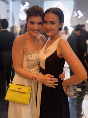 Carissa Putri Instagram - With the Prettiest bride 👰♀️ @lunamaya
Happy Wedding Luna & Maxime, happy2 terus ya kalian 🩷🩷🩷